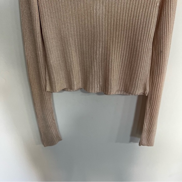 Free People Game On Ribbed Cardigan Sweater - Picture 9 of 11